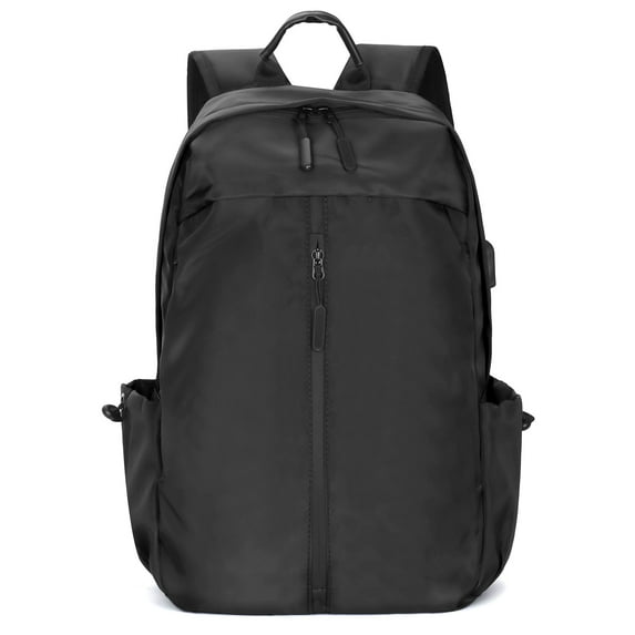Deago Travel Laptop Backpack Business Anti-Theft Backpack with USB Port College Bag for Men Women 15.6 Inch Notebook-Black