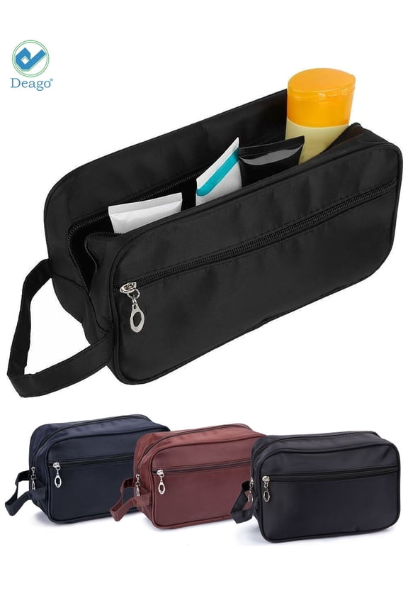 Travel Toiletry Bag Dopp Kit for Men & Women Waterproof Cosmetics Makeup Shaving Bag Organizer (Blue)