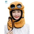 thumbnail image 1 of Deago Trooper Trapper Hat Winter Windproof Ski Hat with Glasses and Mask Warm Hunting Hats for Men Women (Yellow), 1 of 7