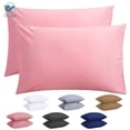 thumbnail image 1 of Deago Ultra Soft Microfiber Pillowcases for Hair and Skin with Envelope Closure Pillow Case Comfort Silky Pillow Covers (King 20x30inch, Set of 2), 1 of 7