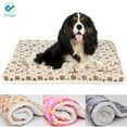 thumbnail image 1 of Deago Ultra Soft Pet Dog/Cat Bed | Reversible Fleece Crate Bed Mat | Pet Bed Liner Blankets Covers for Large Small Medium Dog Cat, 1 of 6