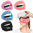 thumbnail image 1 of Deago VR Eye Mask Cover Adjustable Breathable Sweat Band for Oculus Quest 2, HTC Vive, PS, Gear, VR Workouts (Blue), 1 of 9