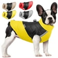 thumbnail image 1 of Deago Waterproof Dog Winter Jacket Vest Coat Warm Reflective Windproof Cold Weather Pet Clothes for Small Medium Large Dogs (Yellow, XL), 1 of 9