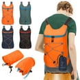 thumbnail image 1 of Deago Waterproof Foldable Backpack Lightweight Packable Bag for Outdoor Sport Swimming Camping Daypack (Blue), 1 of 9