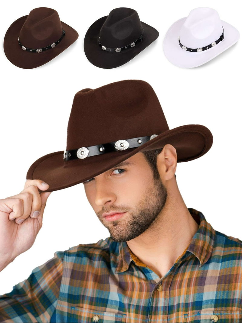Deago Western Cowboy Hat for Men Women Classic Roll Up  display picture 3