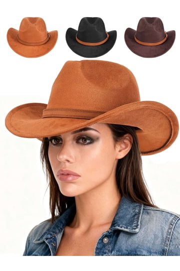 Womens Cowboy Hats in Womens Hats | Beige - Walmart.com display picture 1