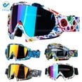 thumbnail image 1 of Deago White Snow Sports Sport Goggles, 1 of 8