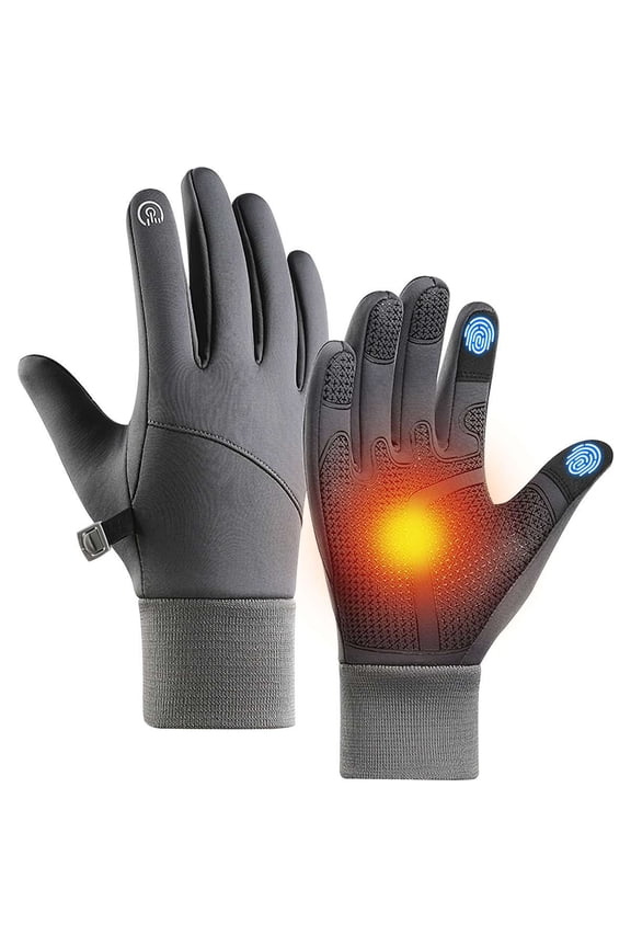Winter Gloves Touch Screen Water Resistant Windproof Thermal Ski Snow Gloves for Running Cycling Driving Hiking for Men Women