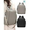 thumbnail image 1 of Deago Women Backpack Purse PU Leather Anti-theft Casual Shoulder Bag Fashion Ladies Satchel Bags (Khaki), 1 of 11
