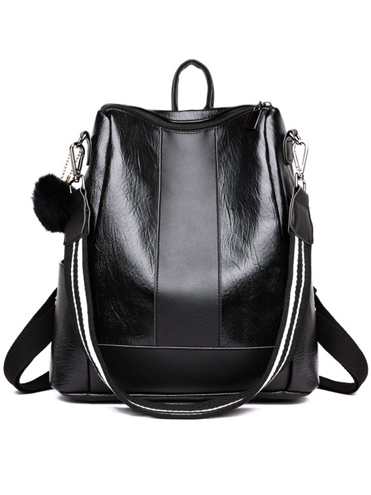 Women\'s Anti-theft PU Leather Backpack - Water-resistant Rucksack with Waterproof Womens Anti-Theft Backpack Rucksack Ladies Travel  main image 2