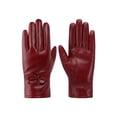 thumbnail image 1 of Deago Women's Classic Gloves Driving Winter Warm Nappa Leather Gloves, 1 of 7