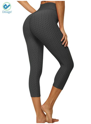 Leggings for Women with Pockets High Waist Capri Workout Running Yoga Pants  - China Crop Pants and Clam-Diggers price