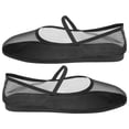 thumbnail image 1 of Deago Women's Mesh Ballet Flats Strap Round Toe Slip On Comfy Casual Ballerina Flats Dress Shoes, 1 of 9