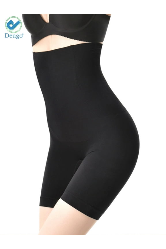 Women's Shapewear Cool Comfort Hi-Waist Thigh Slimmer Tummy Control Pants Body Shaper Bodysuit Panty Briefs