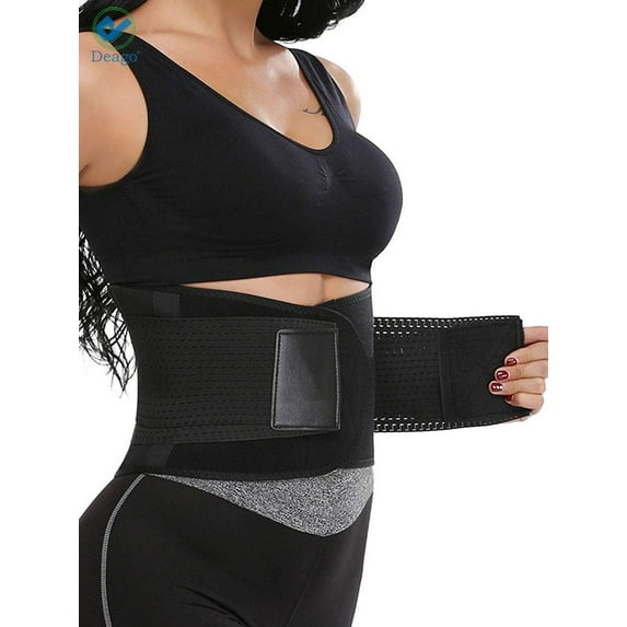 Deago Women's Underbust Sport Girdle Waist Trainer Corsets Hourglass Body Shaper for Weight Loss Workout Fitness