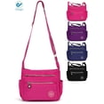 thumbnail image 1 of Deago Women's Waterproof Nylon Crossboby Shoulder Bag Casual Messenger Bag Handbag with Multi Pockets (Dark Blue), 1 of 10