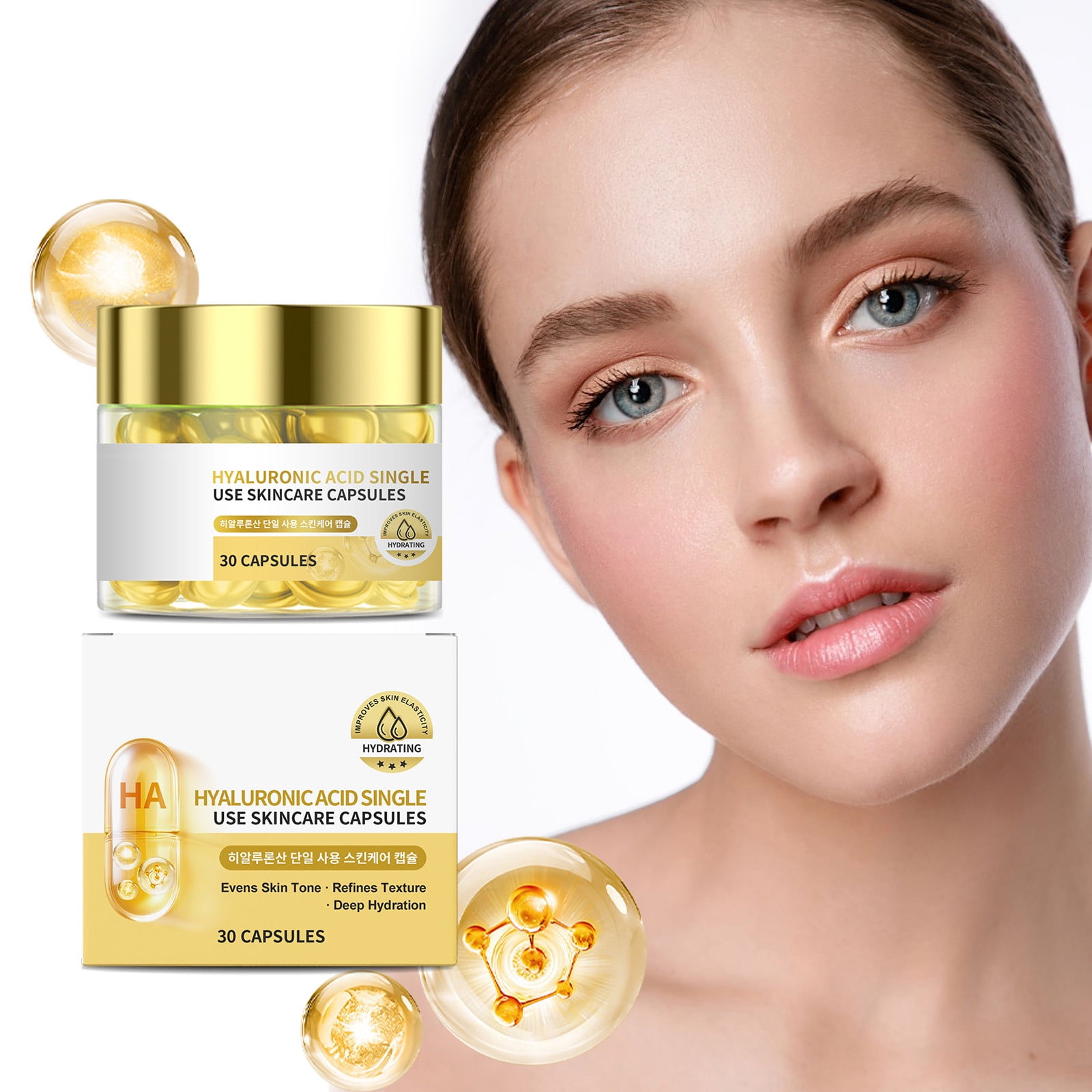 Deal Alert, Hyaluronic Acid Capsules, Vitamin C Serum, Deep Hydration ...