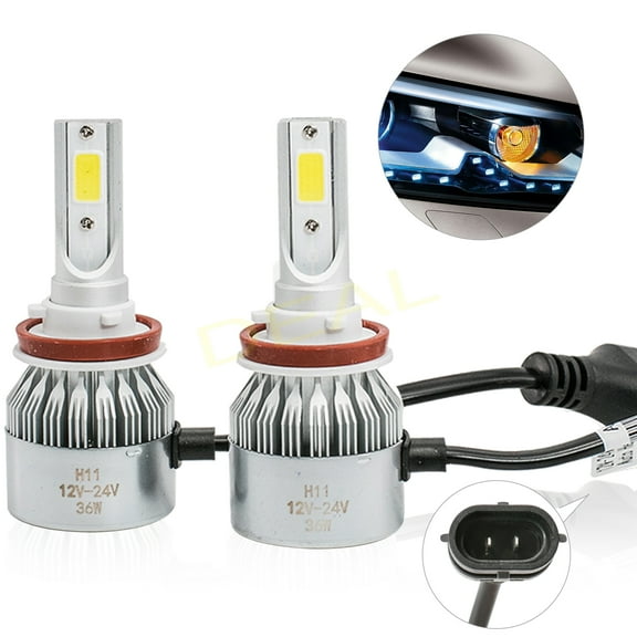 Deal Auto Electric White LED 6000k Automotive Bulb