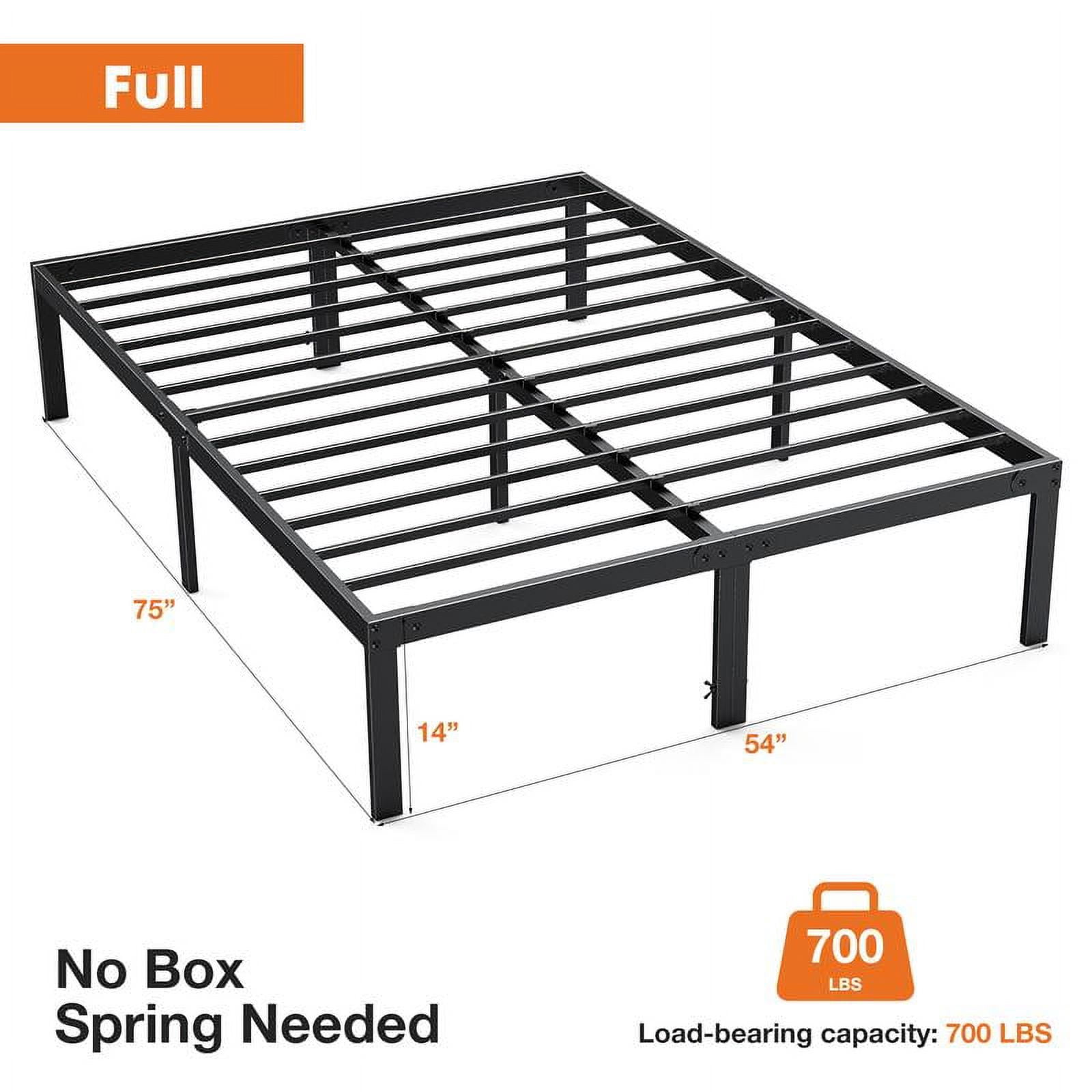 【Deal】Bed Frame,Heavy Duty Metal Platform Bed Frames with Storage Space ...