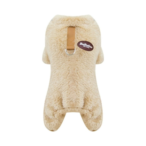 Deal Countdown! Solid Color Autumn And Winter New Pet Clothing Pet Clothes Cute Pet Supplies Pet Clothes Birthday Gift For Pet Dog Cat M