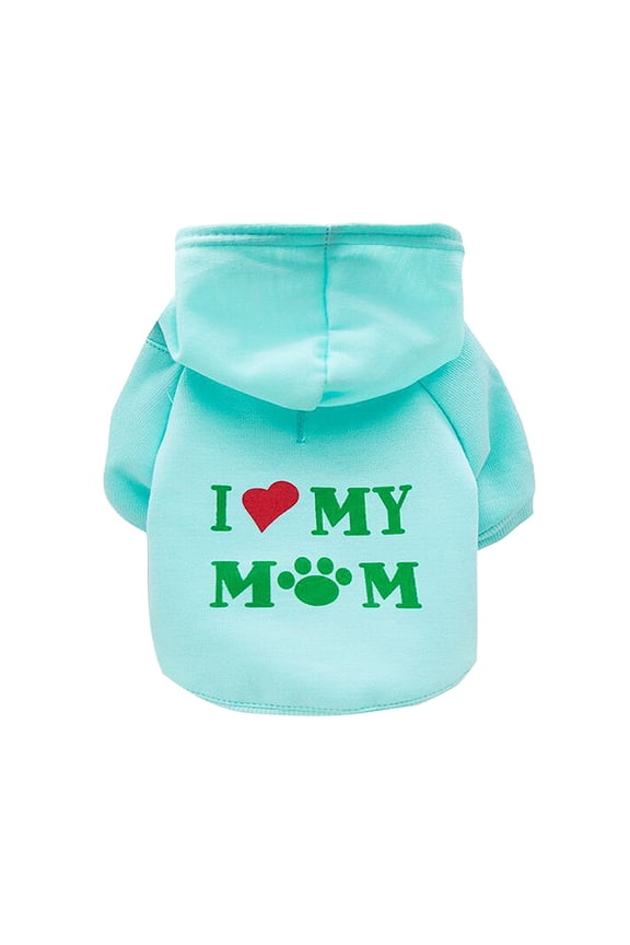 Winter Snow Hooded Crewneck Sweatshirt for Small Medium Large Dogs Cat Pet Warm Pullover Hoodie Sweater Dog Costume Kitten Puppy Shirt Soft Clothes I2