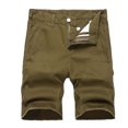 thumbnail image 1 of Mens Swim Trunks Swim Shorts Men Ndbuld Men's Plus Size Cargo Shorts Multi-Pockets Relaxed Summer Beach Shorts Pants Army Green 3XL, 1 of 8