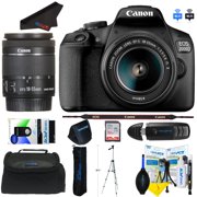 Canon EOS Rebel T7 DSLR Camera Bundle   24.1MP APS-C Sensor, Wi-Fi, Full HD Video + 32GB Memory Card, Tripod & Accessories