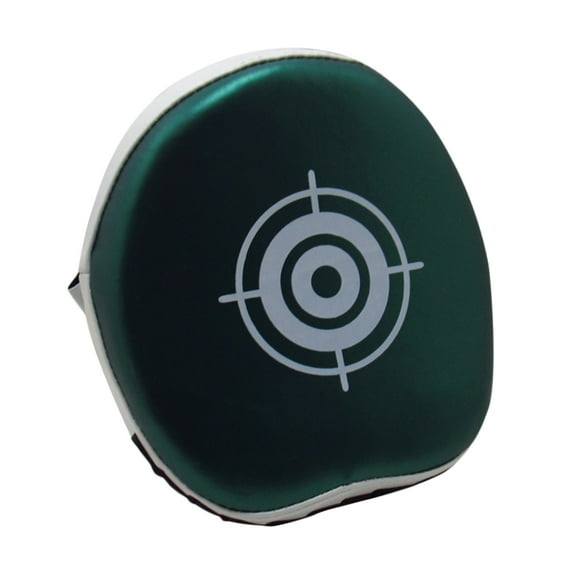 Hand Target Mma Muay Thai Kick Pad Training Mitt Punch Pads Sport Supplies (Green)