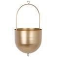 thumbnail image 1 of Hanging Basket Metal Hanging Planters Hanging Pots For Home Decor Holiday Party Supplies (gold s), 1 of 10