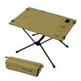 thumbnail image 1 of Outdoor Folding Table Lightweight Camping Table Travel Barbecue Table Sport Supplies (Khaki), 1 of 9