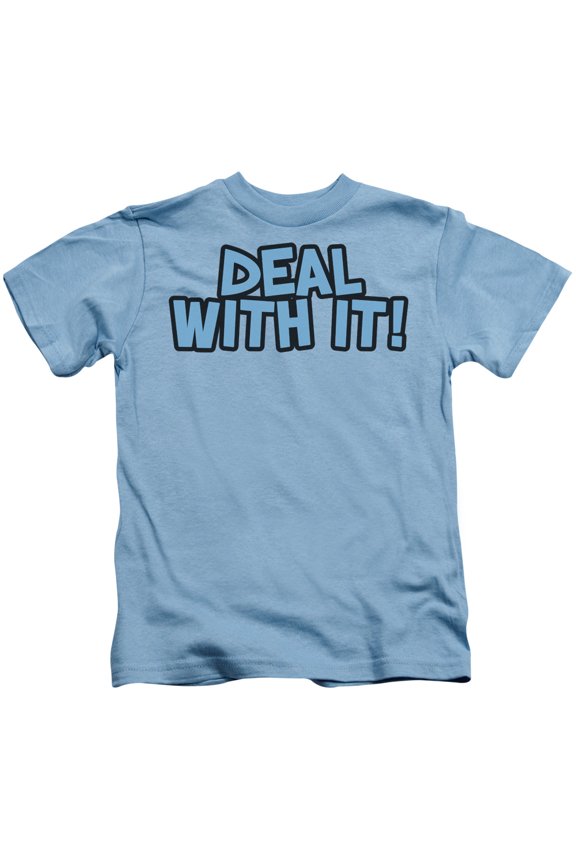 - Deal With It - Juvenile Short Sleeve Shirt - 5/6