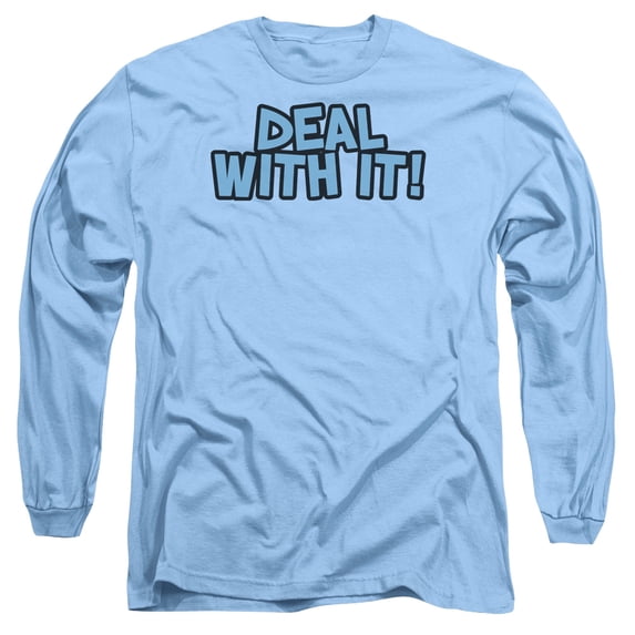 - Deal With It - Long Sleeve Shirt - Small