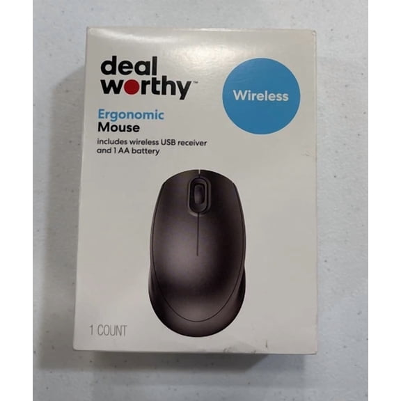 Deal Worthy Ergonomic Wireless Mouse