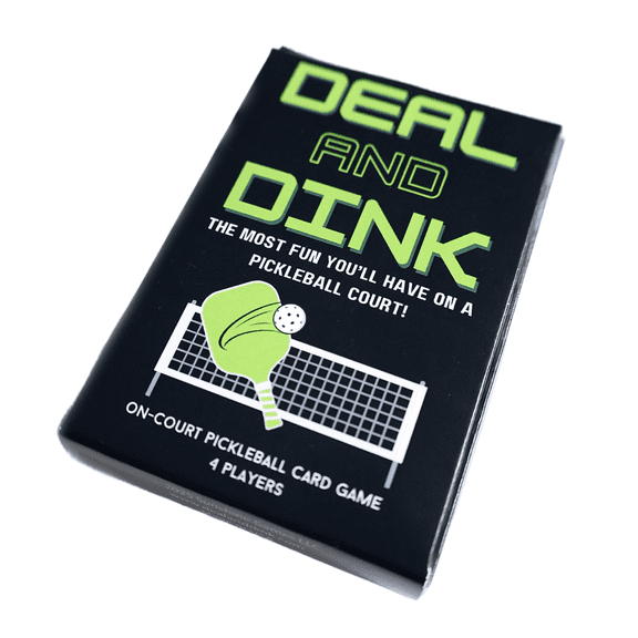 Deal and Dink: The Ultimate On-Court Pickleball Card Game for Fun, Strategy, and Competition The Best Pickleball Gift for Players of All Levels!