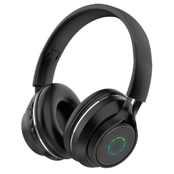 Hybrid Active Noise Cancelling Headphones, Wireless Over Ear Bluetooth Headphones, Hi-Fi Audio, Deep Bass, Comfort Fit Ear Cups, 30h Playtime for Home Office Travel