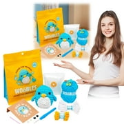 Deal of The Day! 2Pc The Woobles Crochet Kit with Easy Peasy Yarn as Seen on Tank for Beginners with Step By Step Video Tutorials The Dinosaur