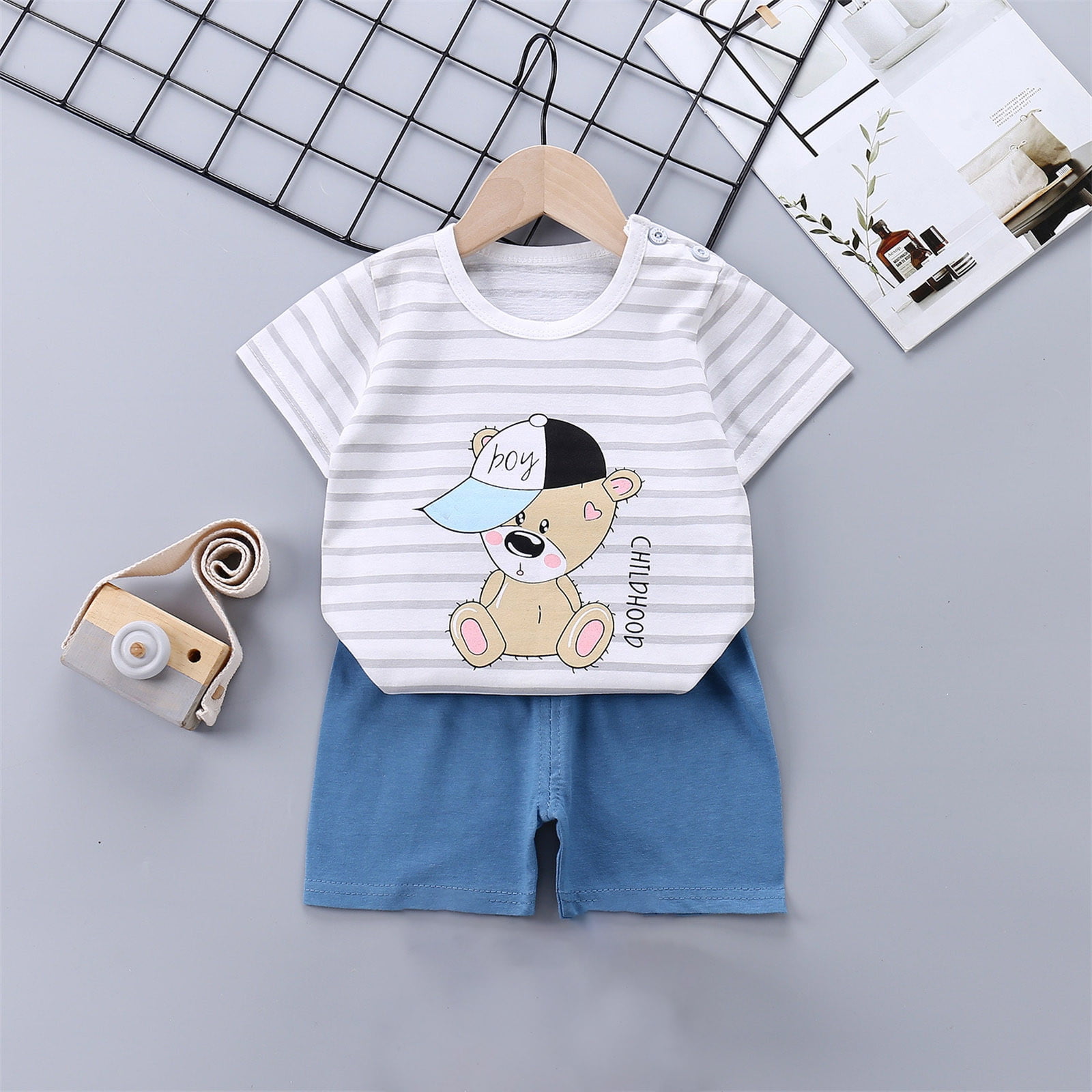 Deal of The Day! Pitauce Toddler Clothes Cartoon Fashion Cute Print ...