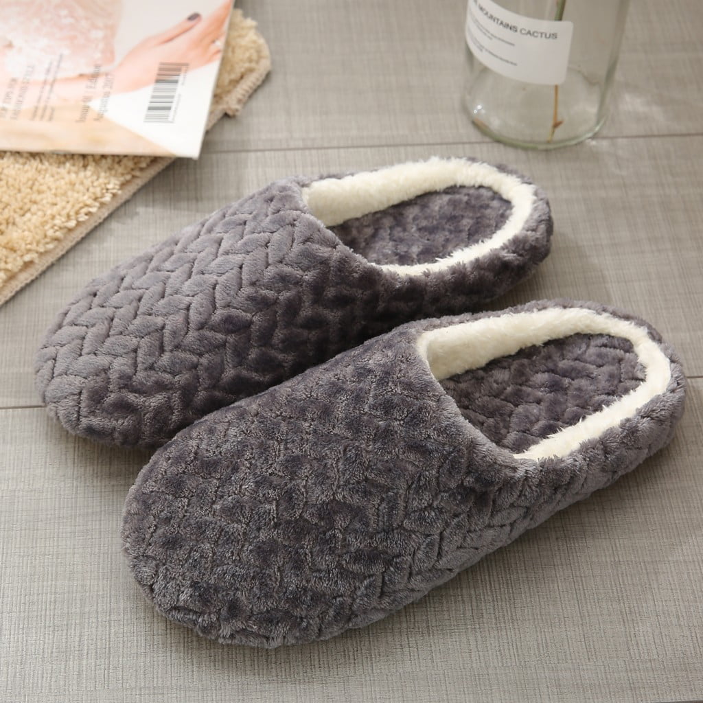 Deal of The Day! Pitauce Women's House Slippers Slip-On Anti-Skid ...