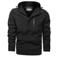 thumbnail image 1 of Deal of the Week Ofreoo Men's Thin Jacket Casual Sports Windbreaker Long Sleeve Hooded Casual Outwear Jackets Men's Lightweight Jackets, 1 of 3