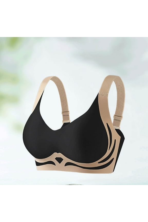 Deal of the Week Ofreoo Wireless Push-up Bra, Super Gather Bra Wireless Push-up Bra