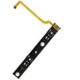 thumbnail image 1 of Deal4GO LEFT side Joy-con Sensor Slide Rail Metal Slider Rails replacement for Nintendo Switch HAC-001 Console (LONG cable), 1 of 5