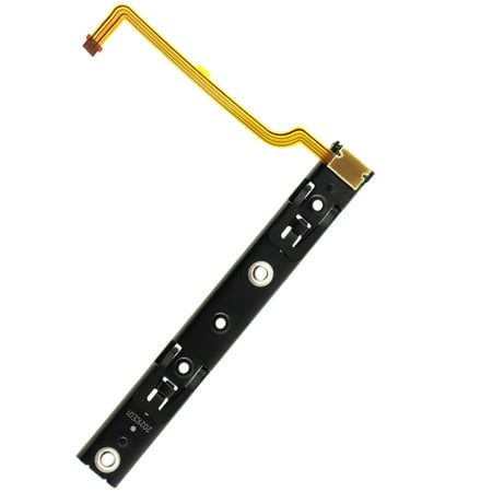 Deal4GO LEFT side Joy-con Sensor Slide Rail Metal Slider Rails replacement for Nintendo Switch HAC-001 Console (LONG cable)