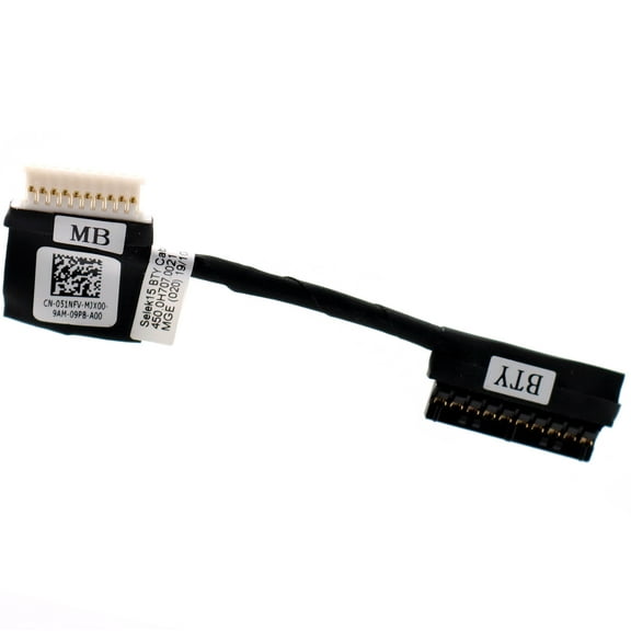 Deal4GO Selek15 Battery Cable Connector 51NFV 051NFV 450.0H707.0021 replacement for Dell G3 3500 G3 3590 G5 5590 G5 SE 5505 gaming laptop
