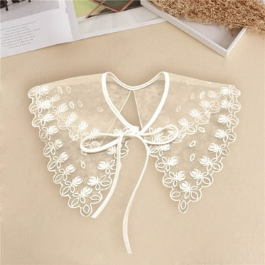 Mashaouyo Detachable Blouse False Collar Women Collar Fashion Collar Tops False Decoration Accessory 1PC