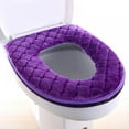 thumbnail image 1 of DealHarbor Washable Cloth Toilet Seat Cushion - Plush Soft Thicker Warmer Pad, Universal Fit for Standard Toilet Seats, Bathroom Comfort Accessories, 1 of 10