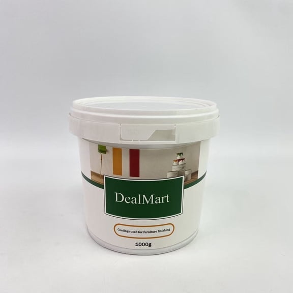DealMart Coatings used for furniture finishing,Clear Polycrylic Water-Based Protective Finish Satin, Quart, 1 Kg (Pack of 1)