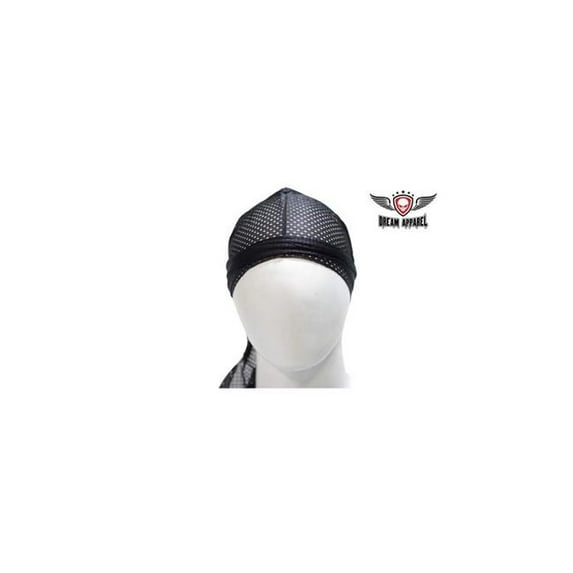 Dealer Leather AC8-RED Red Doo-Rag Skull Cap