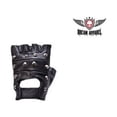 thumbnail image 1 of Dealer Leather GL2010-XL Studded Motorcycle Fingerless Gloves - Extra Large, 1 of 2