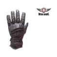 thumbnail image 1 of Dealer Leather  Mens Padded Premium Leather Racing Gloves with Tight Grip Strip - Extra Large, 1 of 1