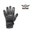 thumbnail image 1 of Dealer Leather  Mens Leather & Mesh Motorcycle Racing Gloves - Medium, 1 of 2